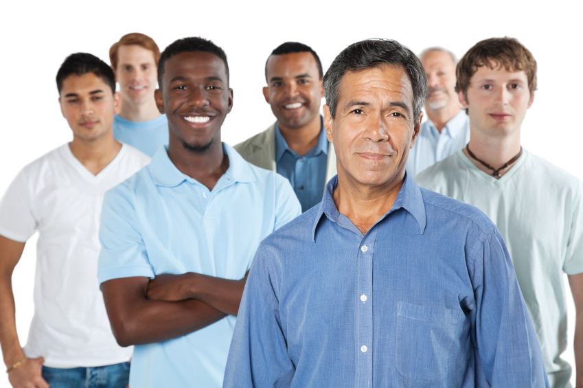 Group picture of men