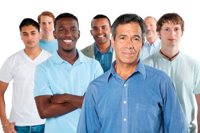 Group picture of men